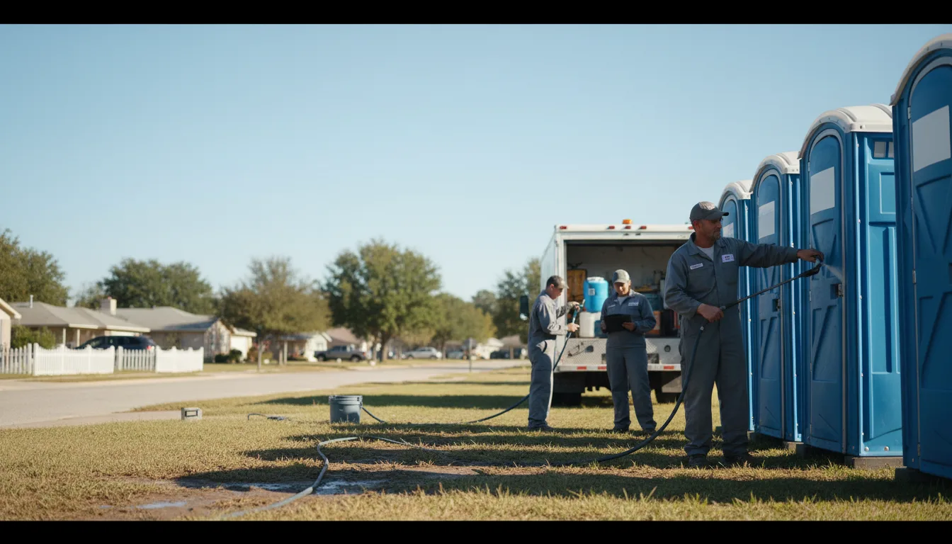 Long-Term Portable Toilet Rental in Pickerington, OH near me